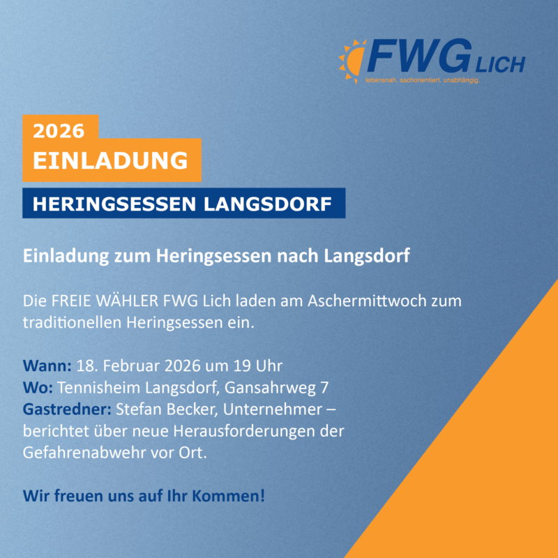 Heringsessen Langsdorf 2026