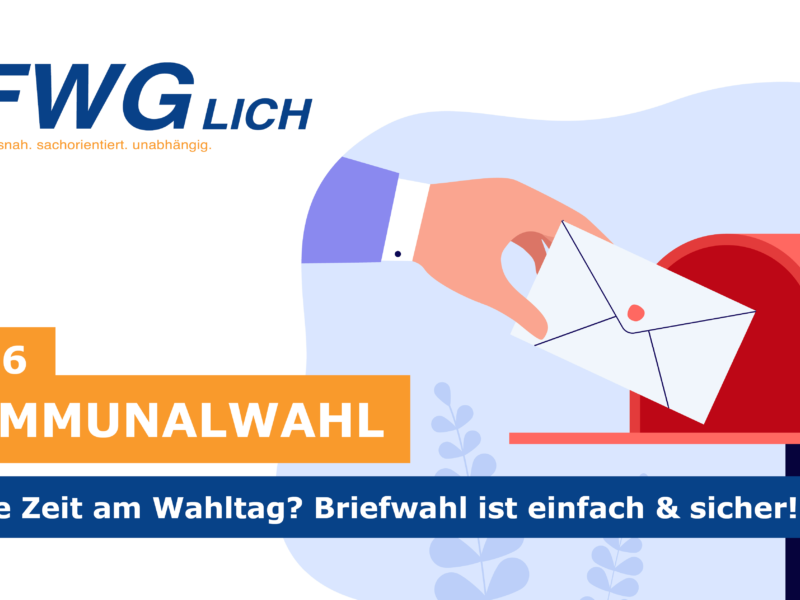 🗳️ Jetzt Briefwahl beantragen – FWG Lich wählen!