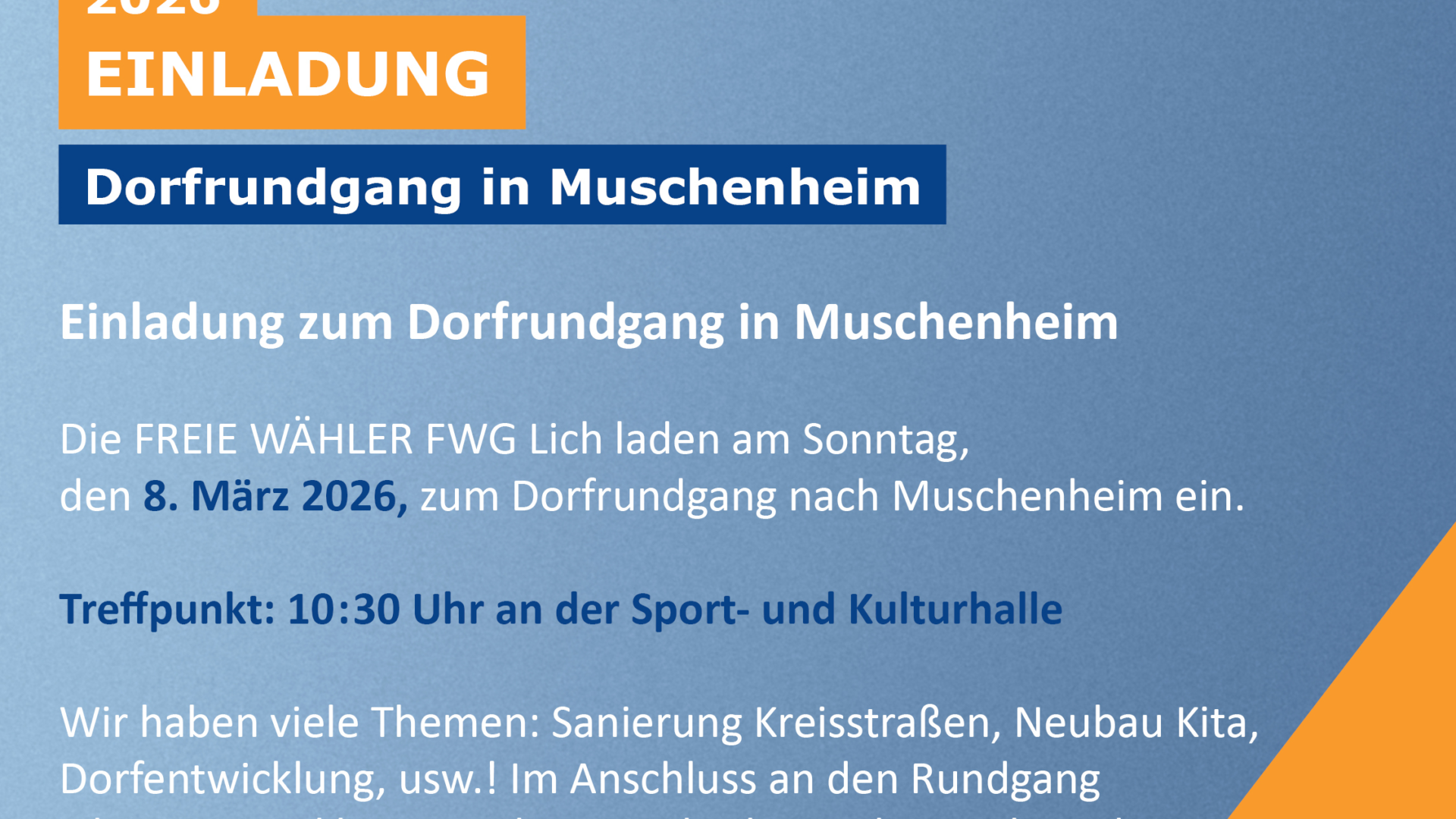 Dorfrundgang Muschenheim 2026