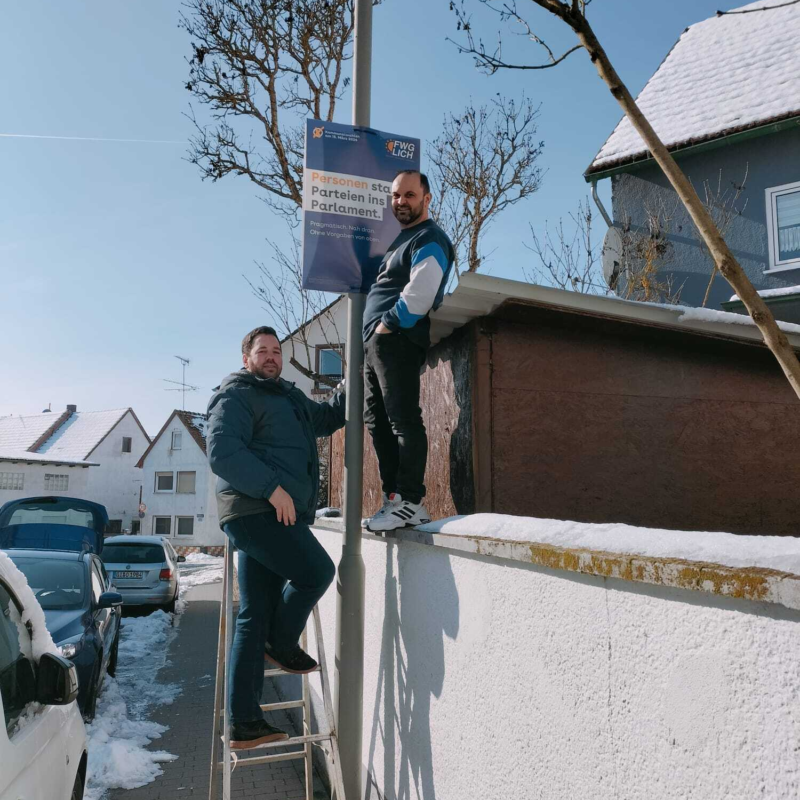 FWG Lich startet sichtbar in die Kommunalwahl 2026