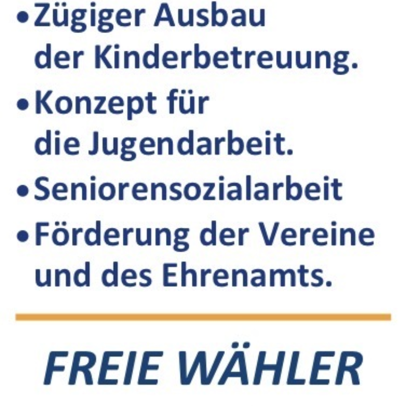 Kinderbetreuung, Jugendarbeit, Seniorensozialarbeit, Vereine, Ehrenamt