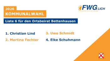 Unsere Kandidatinnen und Kandidaten – FWG Lich zur Kommunalwahl 2026