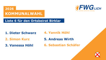 Unsere Kandidatinnen und Kandidaten – FWG Lich zur Kommunalwahl 2026