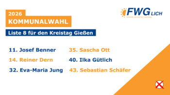 Unsere Kandidatinnen und Kandidaten – FWG Lich zur Kommunalwahl 2026