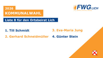 Unsere Kandidatinnen und Kandidaten – FWG Lich zur Kommunalwahl 2026