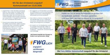 Langsdorf gestalten. Zukunft bewegen. Gemeinsam stark.