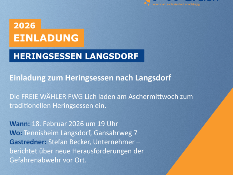 Heringsessen Langsdorf 2026