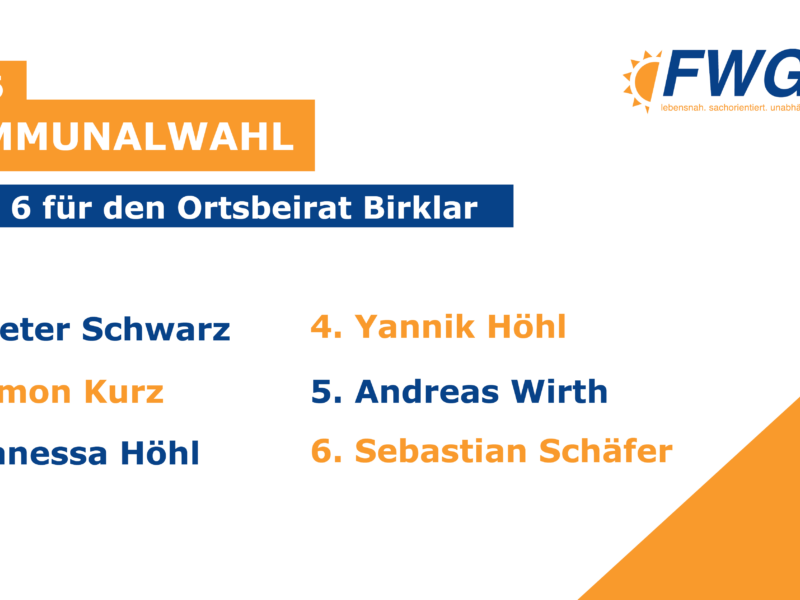 Unsere Kandidatinnen und Kandidaten – FWG Lich zur Kommunalwahl 2026