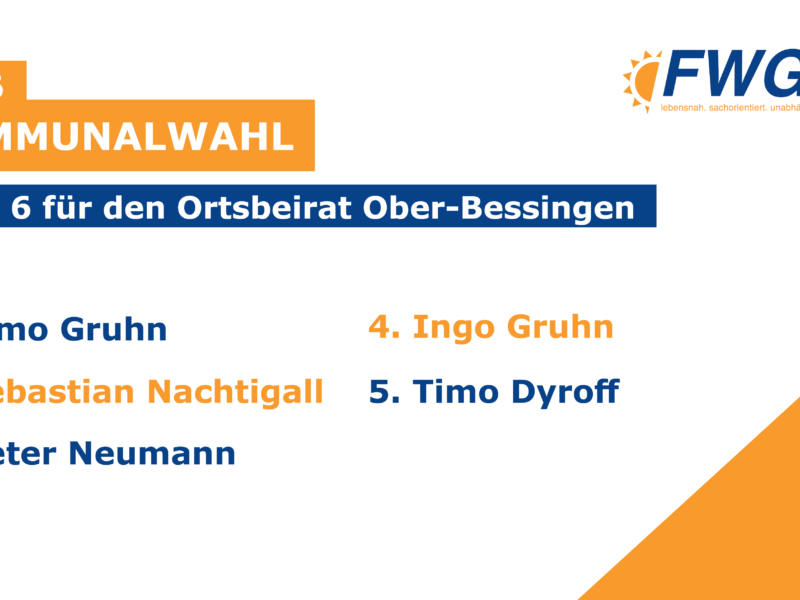 Unsere Kandidatinnen und Kandidaten – FWG Lich zur Kommunalwahl 2026